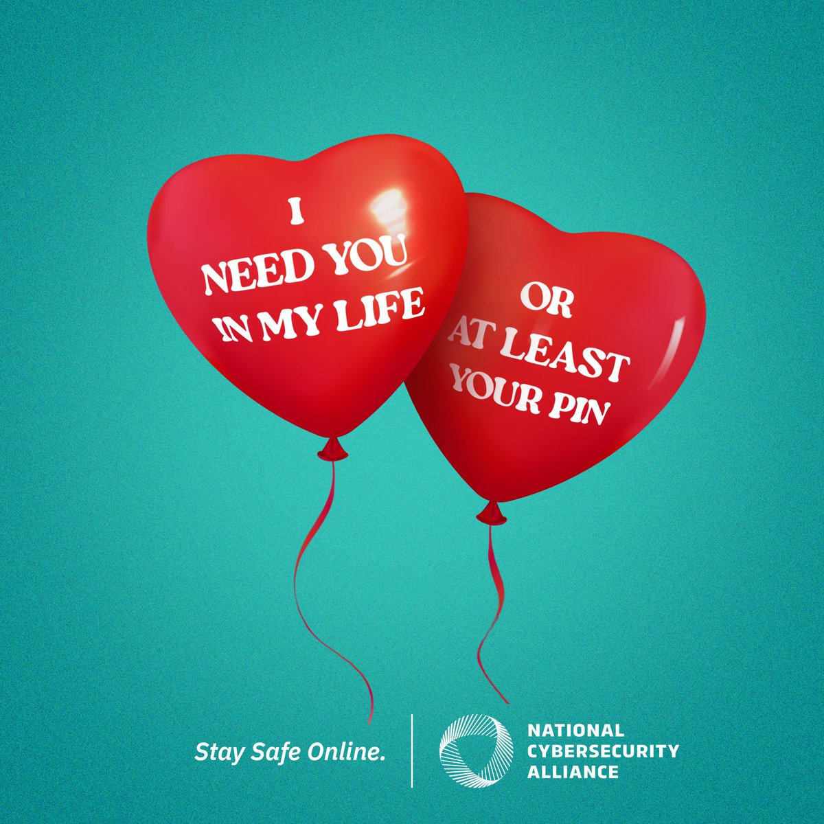 🤔Do they really want you, or do they just want your PIN?

⚠️Be extra careful using dating apps as we approach Valentine's Day - they are often flooded with scammers!

🌐Download our FREE toolkit of graphics and other resources to #StaySafeOnline this Valentine's Day.