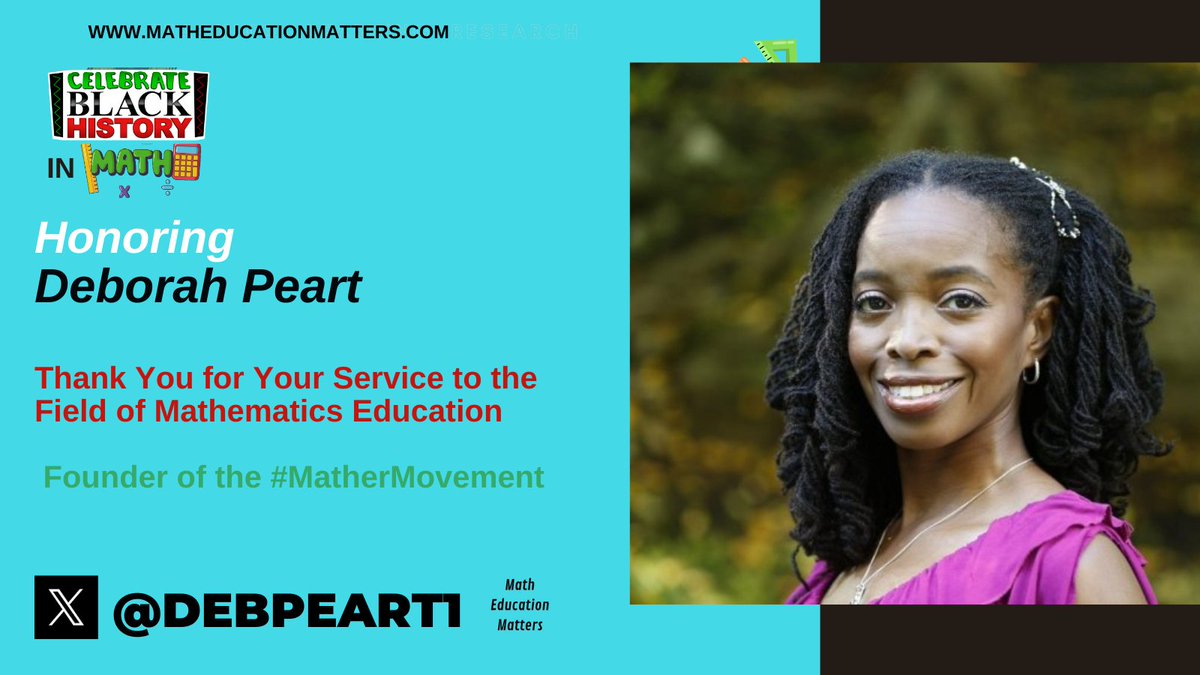 Honoring @Debpeart1 #HappyBlackHistoryMonth