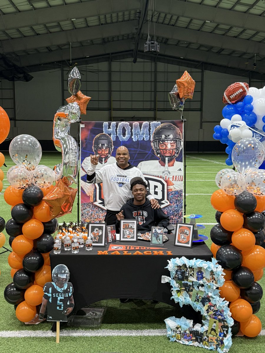 Seguin Cougar Football ๐๐พ (@seguincougarfb) on Twitter photo Congratulations Showtime for signing with <a href="/UTPBFootball/">UTPB Football</a> ! <a href="/_Malachi__/">Malachi Meche</a> will be an impact anywhere on the field and will lead by example! #SeguinNation #Southside #Family <a href="/coachjoegordon/">The Official Teammate of Today's Student Athlete</a> <a href="/blin_jr/">Billy Linson Jr</a> Congratulations Showtime for signing with <a href="/UTPBFootball/">UTPB Football</a> ! <a href="/_Malachi__/">Malachi Meche</a> will be an impact anywhere on the field and will lead by example! #SeguinNation #Southside #Family <a href="/coachjoegordon/">The Official Teammate of Today's Student Athlete</a> <a href="/blin_jr/">Billy Linson Jr</a>
