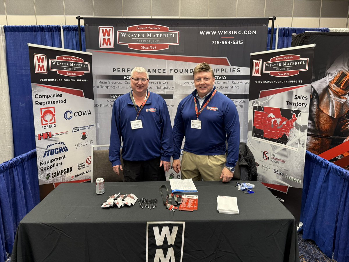 Guys are working hard (or hardly working) at the AFS Wisconsin Regional Conference and Expo.