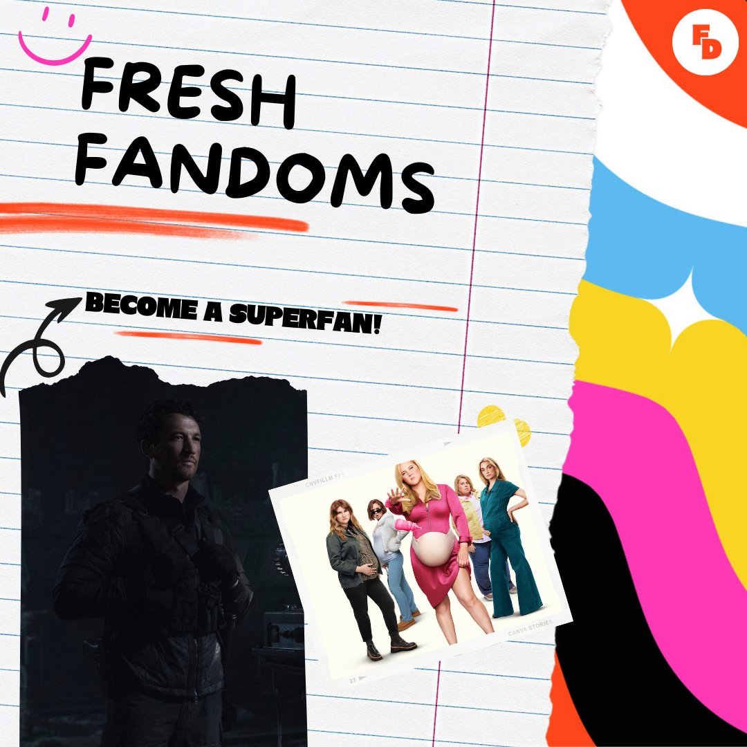 This week's fresh fandoms are in! 

From heart-tugging dramas like #WeLiveinTime to thrilling adventures in #TheGorge, we're spotlighting films that capture the heart of pop culture. 

Read More: bit.ly/413NpBC