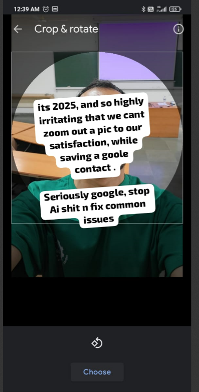 themoralmonk's tweet photo. @Google fix these petty bugs first #GoogleContacts https://t.co/5LVHxsfjba