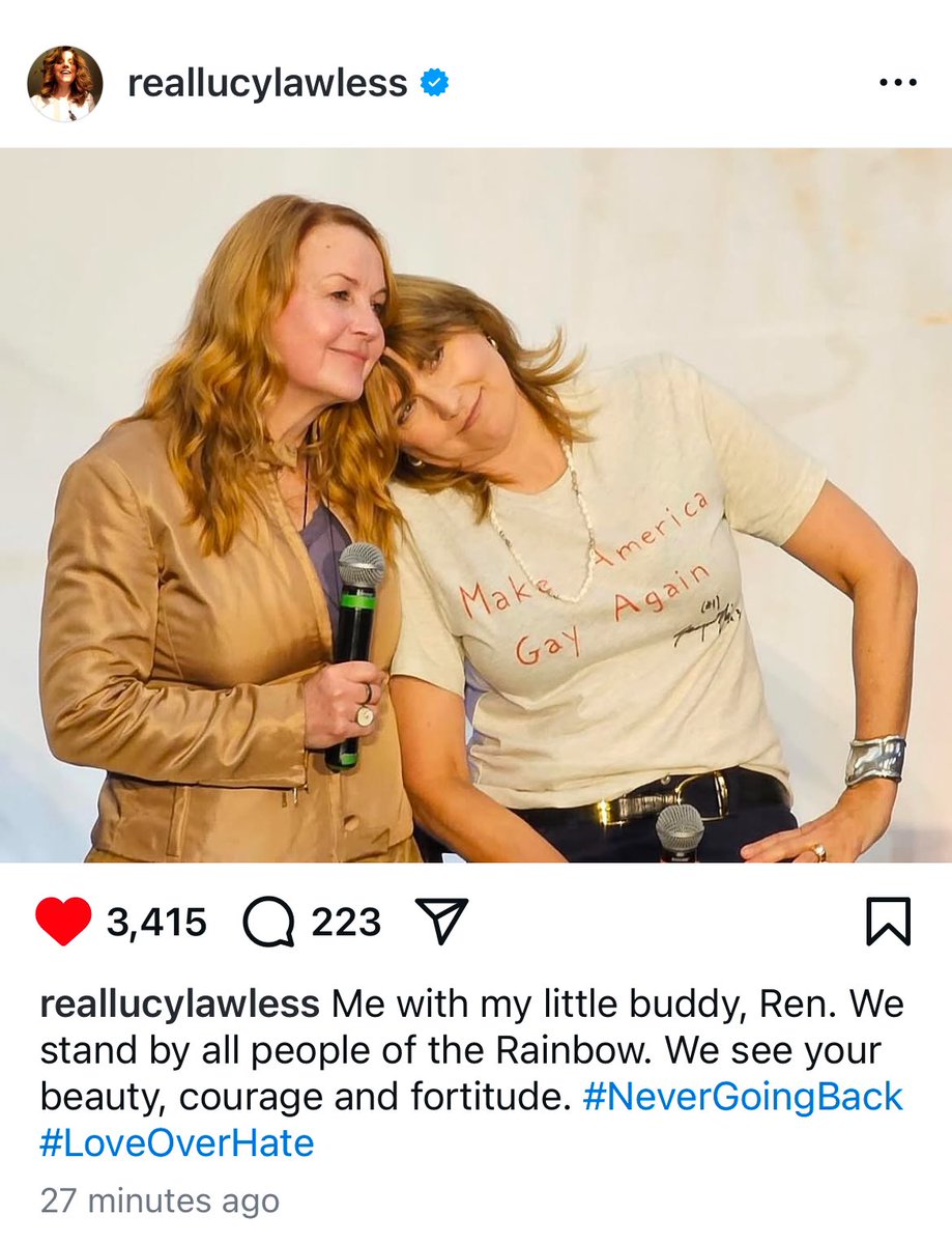 xena’s lesbian contingent. tweet media