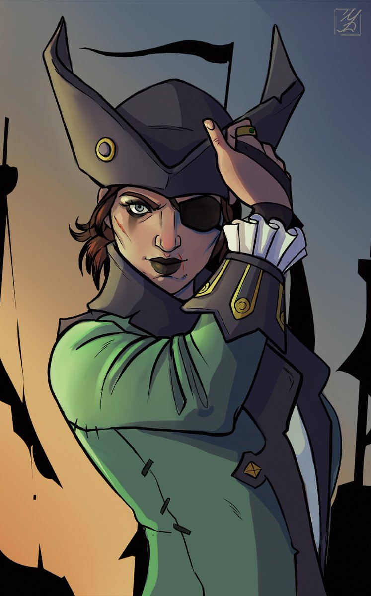 My pirate from Sea of Thieves. Captain Serpenta.

#SeaOfThieves