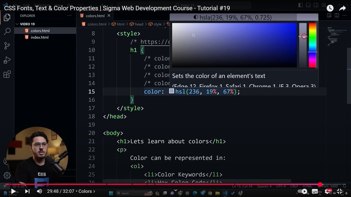 Day 111: Started With CSS & Studied About CSS Selectors, CSS Box Model ...