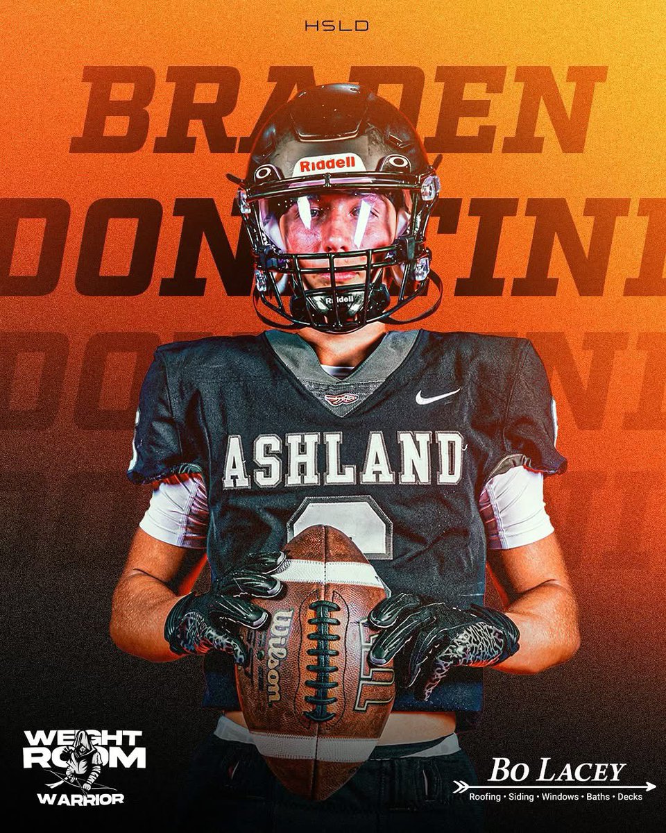 Ashland Arrow Football (@arrow_football_) on Twitter photo Congratulations to the Week 2 Weight Room Warrior <a href="/BradenDonatini/">Braden Donatini</a> (c/o '26, 6’0” 170#, WR/FS). Congrats Braden!!! Huge opportunity ahead for this versatile athlete’s senior season. #HardWorkPaysOff #GoArrows🏹🏈 #WeightRoomWarrior #BFS #NoExcuses #HSLD <a href="/Hsld_Sports/">HSLD_SportsMedia</a> <a href="/bolacey1984/">Bo Lacey Construction</a> Congratulations to the Week 2 Weight Room Warrior <a href="/BradenDonatini/">Braden Donatini</a> (c/o '26, 6’0” 170#, WR/FS). Congrats Braden!!! Huge opportunity ahead for this versatile athlete’s senior season. #HardWorkPaysOff #GoArrows🏹🏈 #WeightRoomWarrior #BFS #NoExcuses #HSLD <a href="/Hsld_Sports/">HSLD_SportsMedia</a> <a href="/bolacey1984/">Bo Lacey Construction</a>