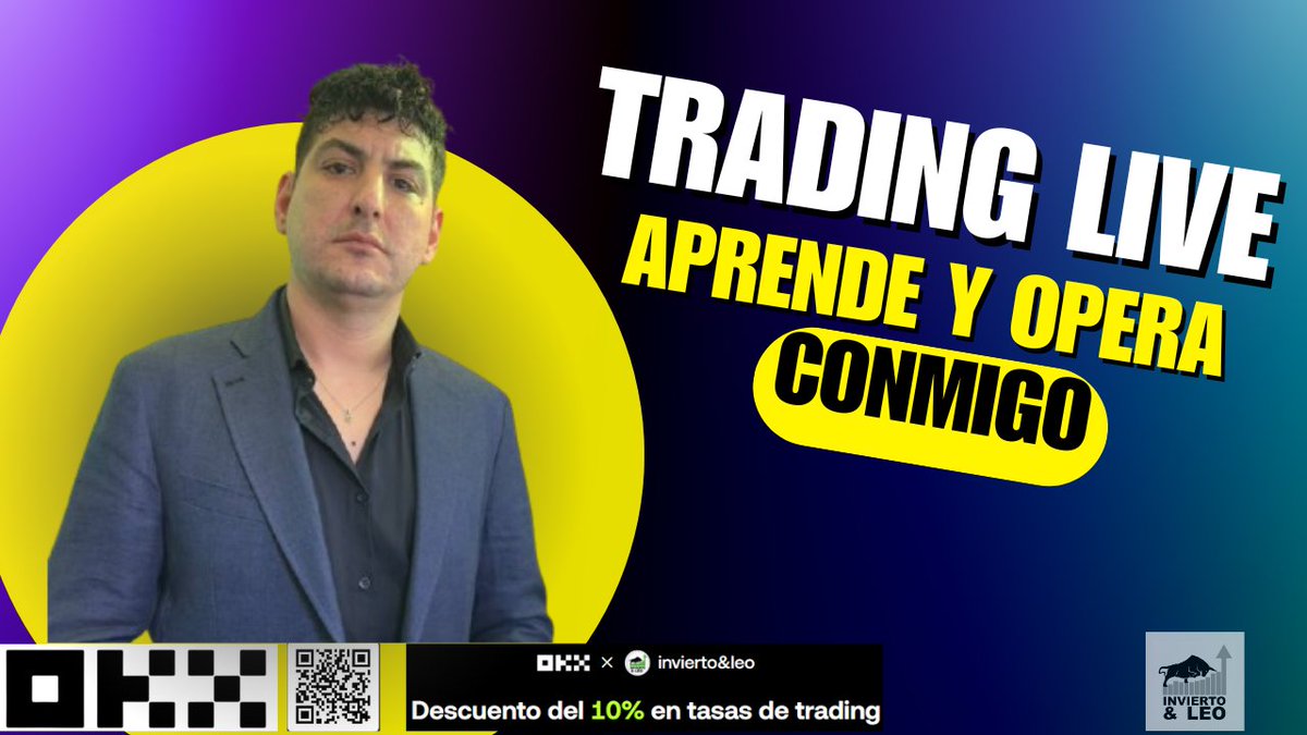 InviertoL's tweet image. TRADING LIVE APRENDE Y OPERA CONMIGO - #bitcoin #ethereum #crypto #bitcoin #btc #cripto #forex #trading youtube.com/live/552grvdnc… a través de @YouTube