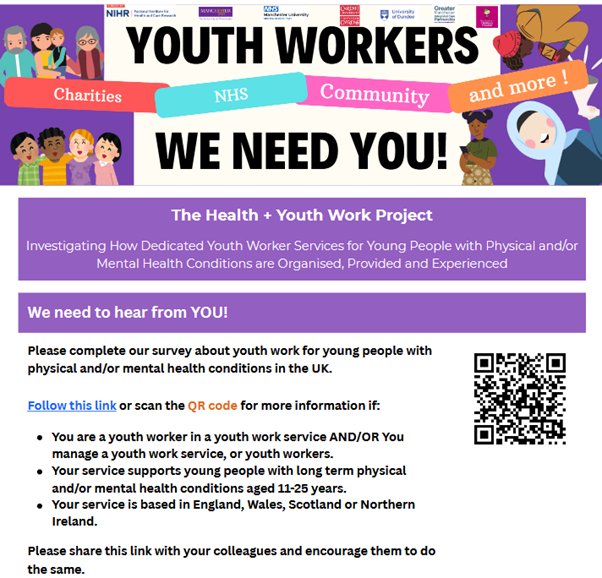 Health+Youth Work Project tweet media