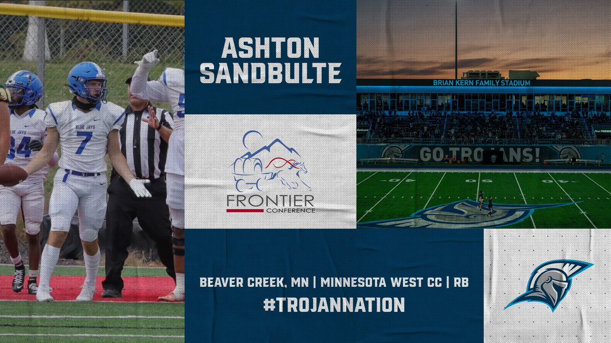 Dakota State Football (@dsufootball) on Twitter photo Welcome to the family!
Ashton Sandbulte ( <a href="/ASandbulte/">Ashton Sandbulte</a> )
From: Beaver Creek, MN
PC: Minnesota West CC
RB | 6’0 | 210
Film: hudl.com/video/3/131560… Welcome to the family!
Ashton Sandbulte ( <a href="/ASandbulte/">Ashton Sandbulte</a> )
From: Beaver Creek, MN
PC: Minnesota West CC
RB | 6’0 | 210
Film: hudl.com/video/3/131560…