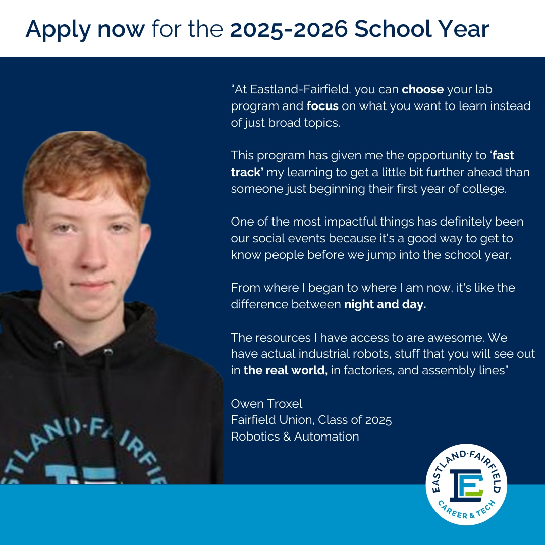 Eastland-Fairfield Career & Technical Schools tweet media