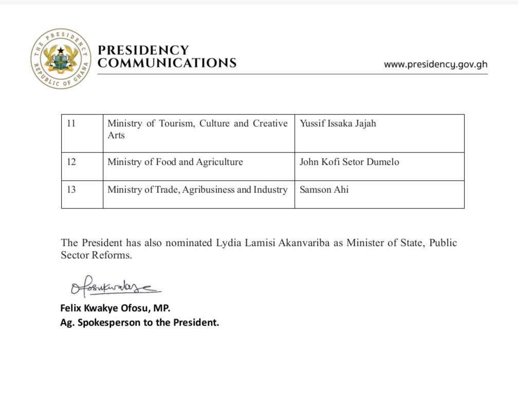 Congratulations <a href="/johndumelo/">Farmer John,MP</a> on your Appointment, I know Afenyo Markins was referring to you yesterday but God has shamed the devil #idey4u
