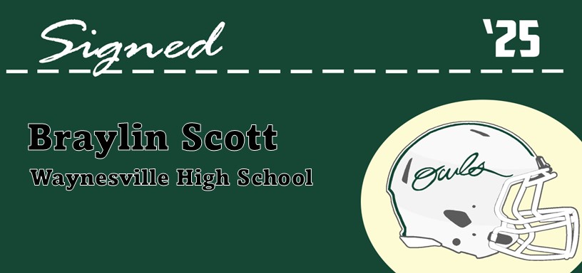 #Signed Braylin Scott physical tight end Waynesville -> Fulton