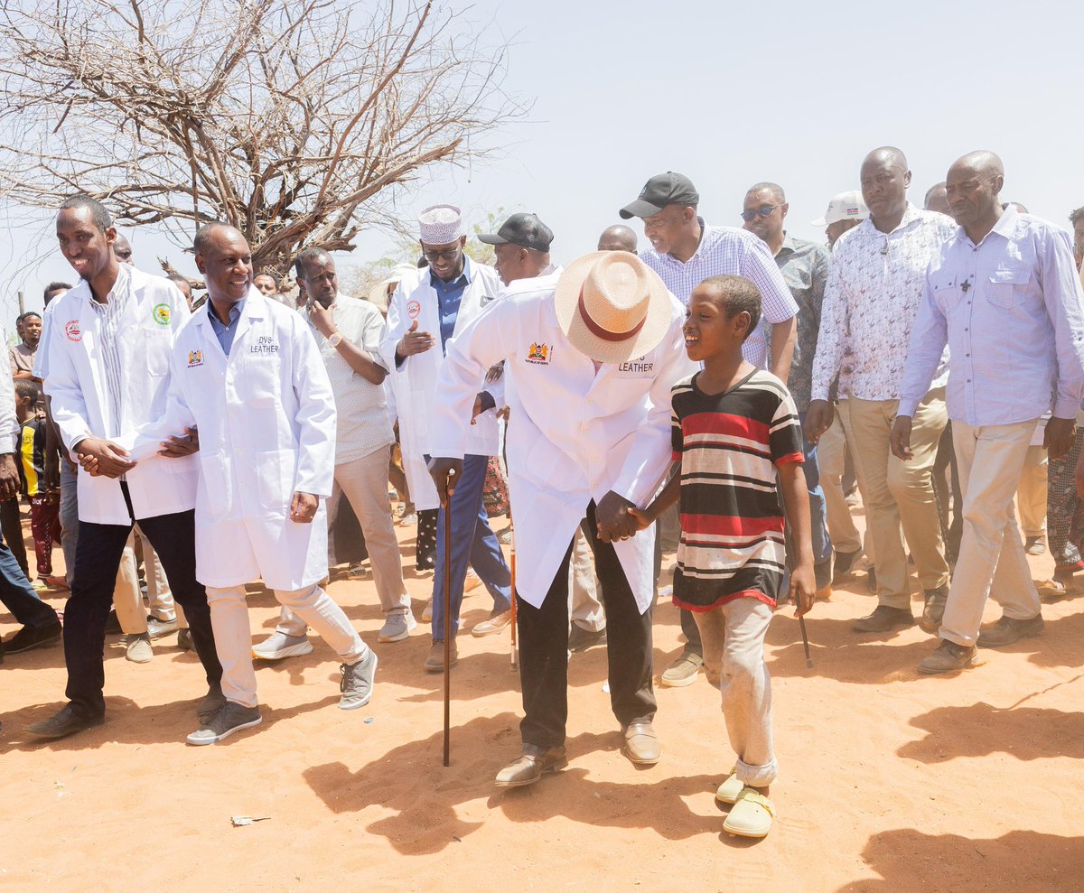 We are putting resources in development projects in Northern Kenya to eliminate historical marginalisation and discrimination to help unlock the region’s potential. 

Our goal is to equitably transform every part of our country.

At the Orahey Grounds, Wajir County.

Earlier,