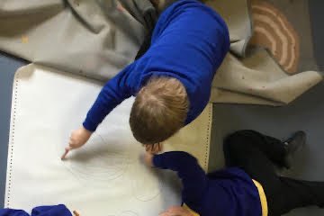 squiggle while you wriggle is always a highlight of our nursery week! #eyfs#physicaldevelopment