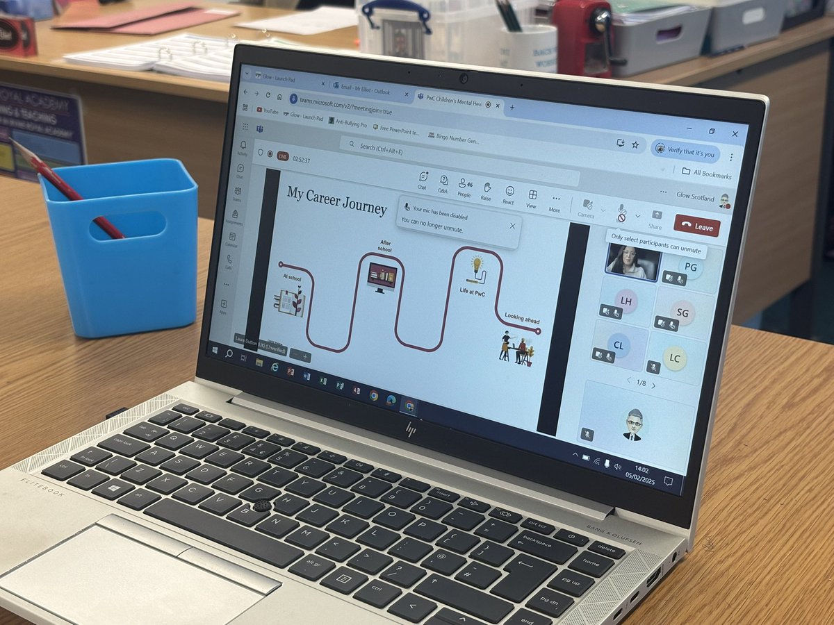 S3 peer mentors were delighted to take part in a mental health webinar hosted by <a href="/PwC_UK/">PwC UK</a> this afternoon. It was very helpful to hear about stress and coping mechanisms and how to develop resilience #NewWorldNewSkills #childmentalhealthawareness <a href="/IrvineRoyalAcad/">Irvine Royal Academy</a>