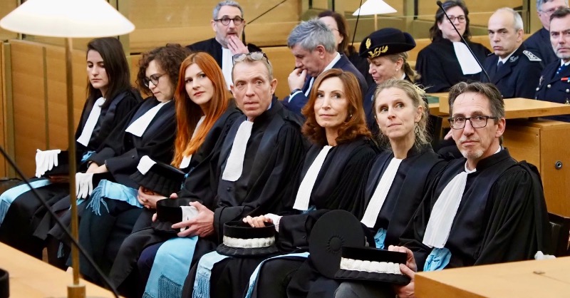 TJLyon's tweet photo. ⚖️🦁 Un cérémonial précis et fort de symboles : le @TJLyon a réuni, le 24 janvier 2025, de nombreuses personnalités du monde judiciaire et institutionnel pour son audience solennelle de rentrée.
Tous les détails sur le compte @LinkedIn de la juridiction ↓