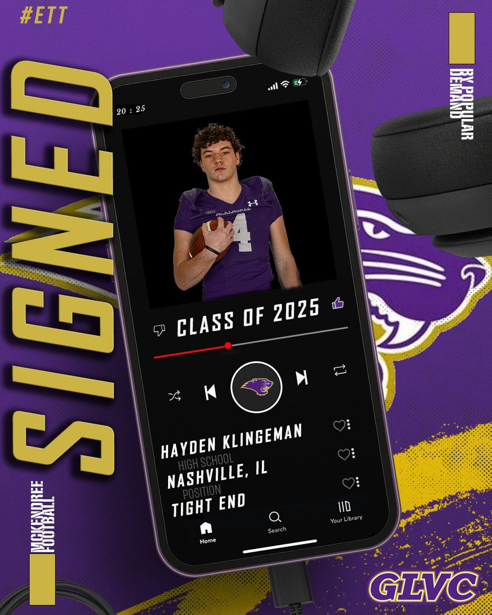 McKendree Football (@mckendree_fb) on Twitter photo SIGNED✅
Hayden Klingeman
6'3 190 lbs
TE
<a href="/klingemanh4/">Hayden Klingeman</a> SIGNED✅
Hayden Klingeman
6'3 190 lbs
TE
<a href="/klingemanh4/">Hayden Klingeman</a>