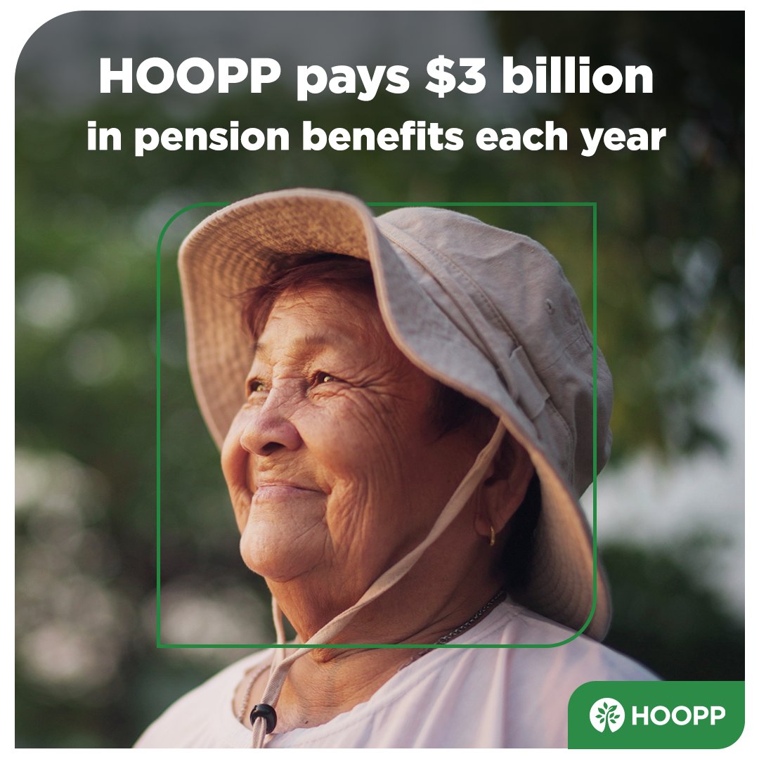 Did you know? HOOPP pays over $3 billion in pension benefits annually, supporting members and boosting the Canadian economy. With HOOPP members making up more than 1% of Canada’s population, their pension income drives local economies and enriches communities.