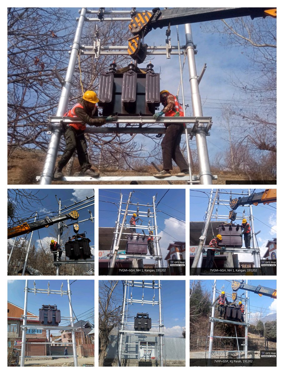kpdcloffice's tweet photo. "RDSS: Infrastructure Development for a Stronger Tomorrow!"
#Progress
Big achievement!74 Distribution Transformers of various ratings installed in a single day in district Ganderbal under the Centre's premier loss reduction scheme of #RDSS
@diprjk @OfficeOfLGJandK @GreaterKashmir https://t.co/k5z8qGrj7t