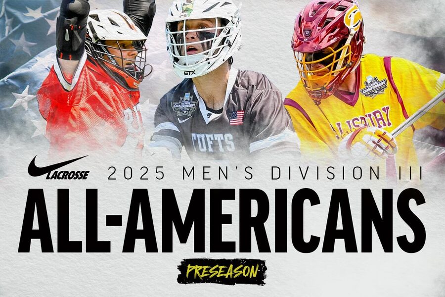 IL is proud to unveil the Nike Lacrosse Preseason Men's DIII Media All-Americans! 

Defending champ <a href="/TuftsLacrosse/">Tufts Lacrosse</a> leads with four First Team selections, plus three positional players of the year return. (via <a href="/dkaplan46/">Dan Kaplan</a>)

Full List: insidelacrosse.com/article/tufts-…