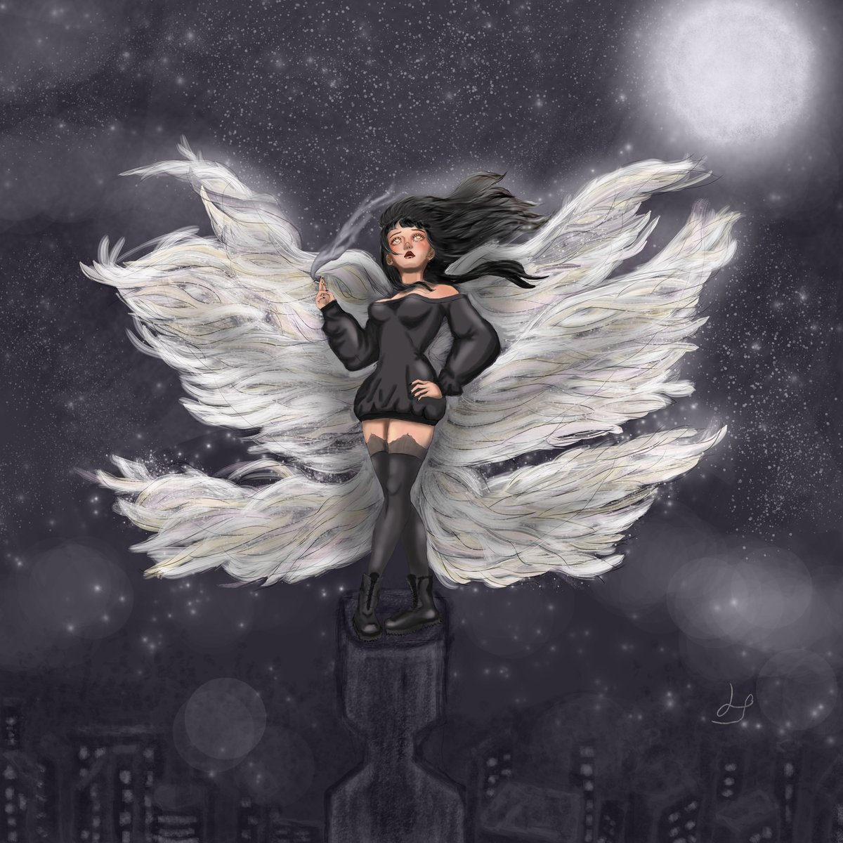lunarmacedo's tweet photo. OC Angel
#digitalart #Angel https://t.co/qXG7vKZFeA