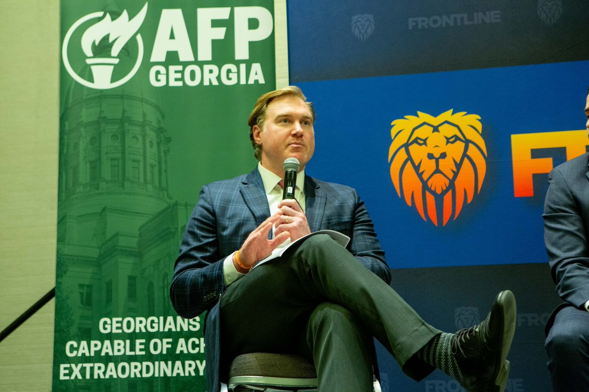 AFPGeorgia's tweet image. It’s time to #REIN it in Georgia! 

We had a great time discussing regulatory reform with State Director Tony West and @georgiapolicy’s Chris Denson at last week’s #Run2Win Conference. 

For more info, visit 👇
georgiareins.com