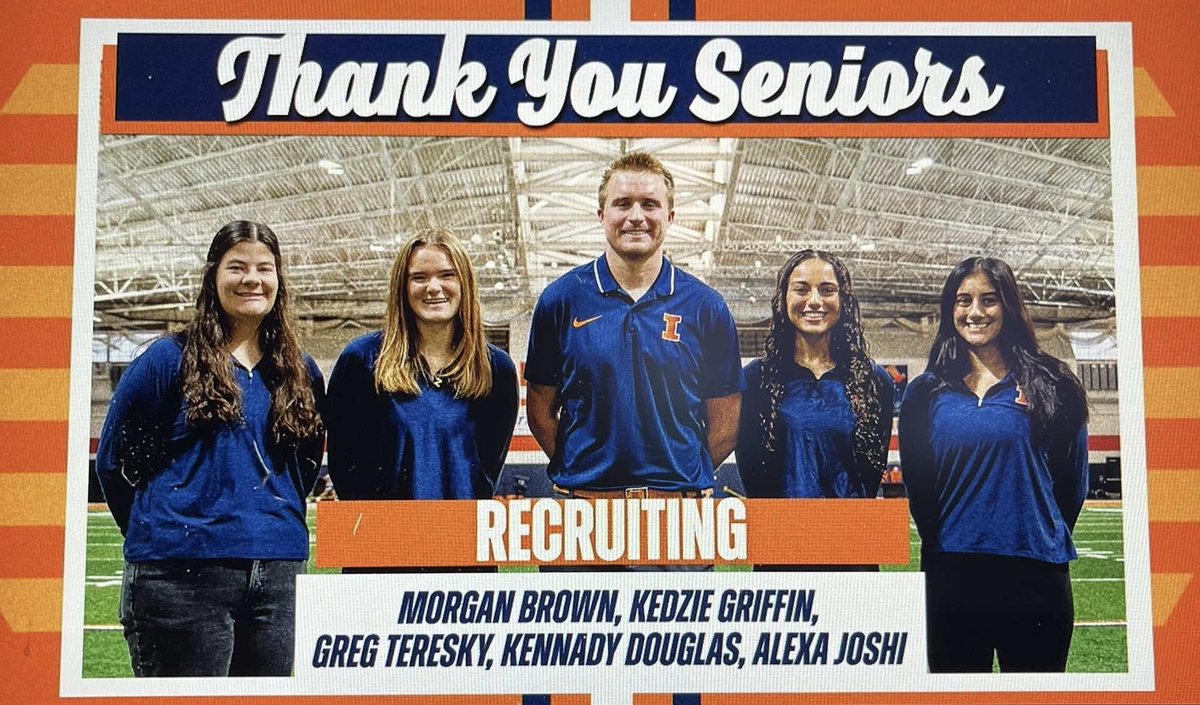 vicadamss_'s tweet photo. Happy #NGWSD to all that continue to break barriers!!! Thankful for this group that has absolutely crush it this year with @IlliniFootball — oh has it been sweet watching it pay off. #ILL https://t.co/Ff88563NvM