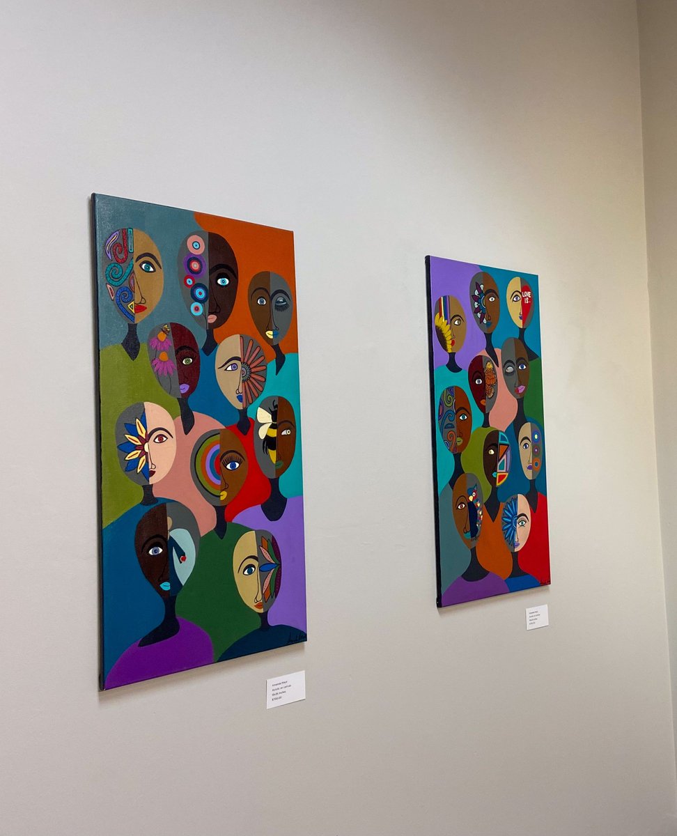 GreenhillNC's tweet photo. Folk Artist Amanda Mack in the Community Gallery

Come see Amanda Mack’s colorful portraits; in our Community Gallery through Saturday Feb 8. Friday, Feb 7 at 6:30 listen to her speak about becoming an artist after 50.

#supportart #supportartists #artists #northcarolina #gso https://t.co/rAaJCr4Box