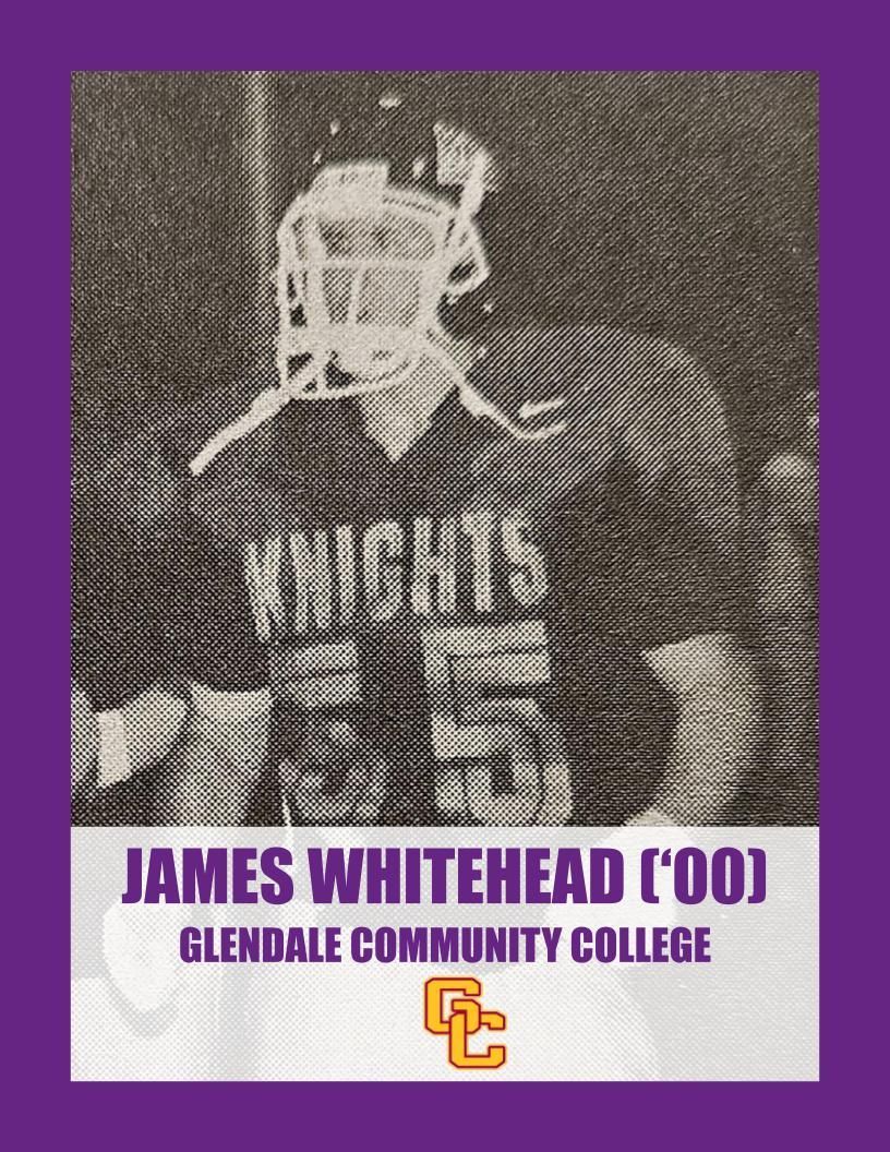 LHHS_FB's tweet image. Next Level Knights Spotlight: James Whitehead 🏈 James played for LHHS from 1998-2000. In his senior year, he racked up 137 tackles and 2 fumble recoveries! His hard work earned him a spot at Glendale Community College. #NextLevelKnights #KnightUp⚔️