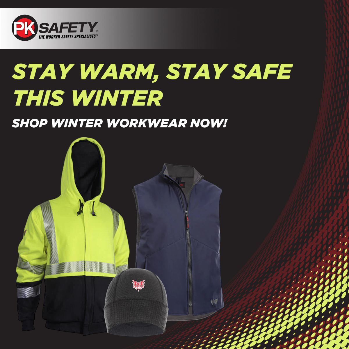 PKSafetydotcom's tweet image. ❄️ Stay Warm, Stay Safe! 🧥 Working outdoors in freezing temps can be risky w/ out the right gear. Protect yourself from hypothermia &amp;amp; cold stress w/ our top-quality winter workwear.

Shop Now: bit.ly/4hhvgWL

#WinterWorkwear #StaySafeStayWarm #ColdWeatherGear #PKSafety