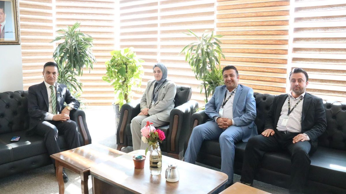 IdreesCharity's tweet photo. On 4/2/2025, as HISCF, we visited the Erbil Environment Directorate.
During the visit, we met with Mr. Dlshad Hussen, the Director of the Directorate, where discussions were held regarding the coordination between both sides for the implementation of several projects, including projects for increasing green spaces in Erbil and organizing several seminars to raise social awareness on environmental protection.