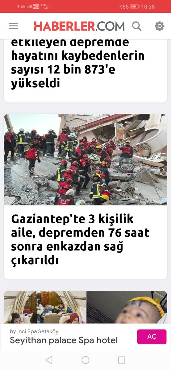 11 ilimizi etkiliyen 6 şubat depremi Allah bidaha yaşatmasın