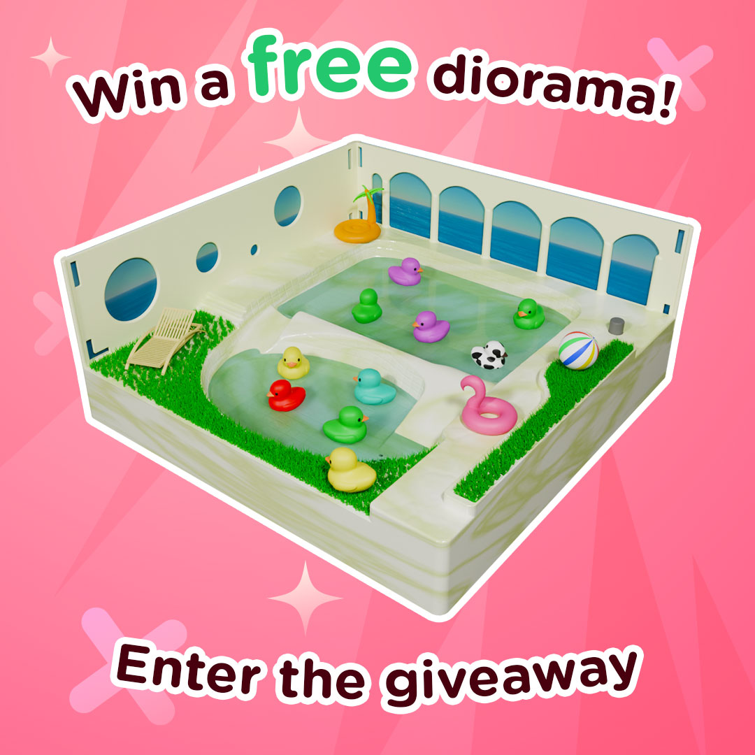 Do you want to win the amazing "Placid Plastic Duck Simulator STUDIO" diorama? 🦆✨ This is your chance!

The crowdfunding campaign launches in March, so until then, you have the opportunity to get it for FREE! 🏆🔥

Enter the contest on Gleam and try your luck! Winners will be