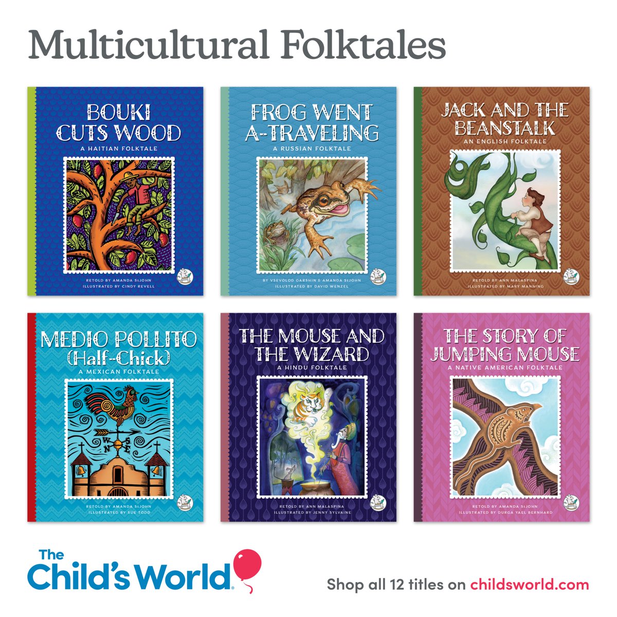 Multicultural Folktales: New Series for Grades 1-4!

With original artwork and lively text, each faithful retelling will fascinate young readers while teaching them what cultures around the world have in common.

Learn more: bit.ly/MF_TCW