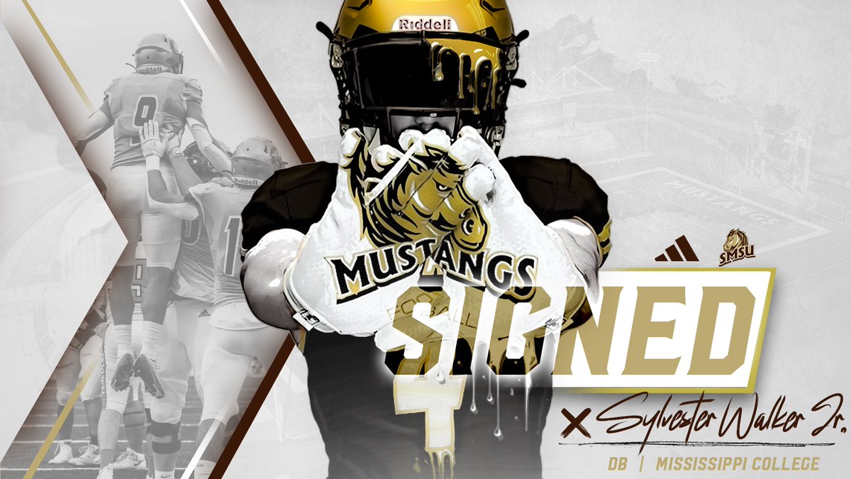 SMSU Football (@smsufootball) on Twitter photo ๐๏ธSigned
๐ด Sylvester Walker Jr
๐ Defensive Back
๐ Milwaukee, WI
Excited to welcome <a href="/Sylvester_2022/">Sylvester Walker jr</a> to Mustang Territory! #LetsRide #M4L ๐๏ธSigned
๐ด Sylvester Walker Jr
๐ Defensive Back
๐ Milwaukee, WI
Excited to welcome <a href="/Sylvester_2022/">Sylvester Walker jr</a> to Mustang Territory! #LetsRide #M4L