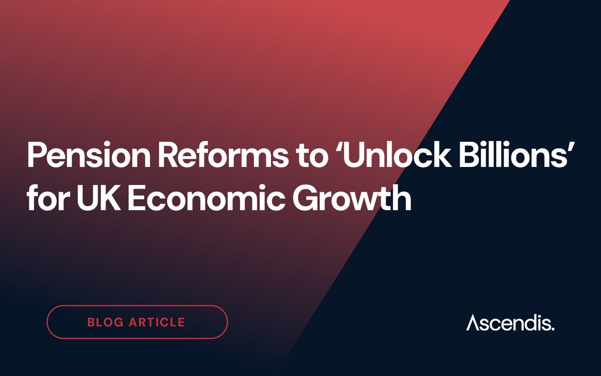 The government has announced new rules aimed at providing greater flexibility in the management of occupational defined benefit pension schemes.

Read more: bit.ly/3CElP4A 

Get in touch:
• enquiries@ascendis.co.uk

#Ascendis #Pensions #UK #Economy