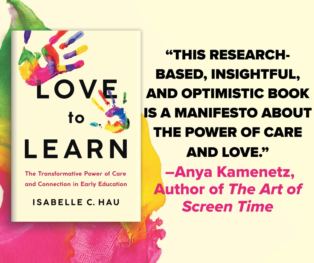 PublicAffairs (@public_affairs) on Twitter photo "This researched-based, insightful, and optimistic book is a manifesto about the power of care and love." —<a href="/anya1anya/">Anya Kamenetz</a>
LOVE TO LEARN by <a href="/Volcoucou/">Isabelle Hau</a> is available on February 18! Learn more: bit.ly/40Est2E
#Nurturing "This researched-based, insightful, and optimistic book is a manifesto about the power of care and love." —<a href="/anya1anya/">Anya Kamenetz</a>
LOVE TO LEARN by <a href="/Volcoucou/">Isabelle Hau</a> is available on February 18! Learn more: bit.ly/40Est2E
#Nurturing