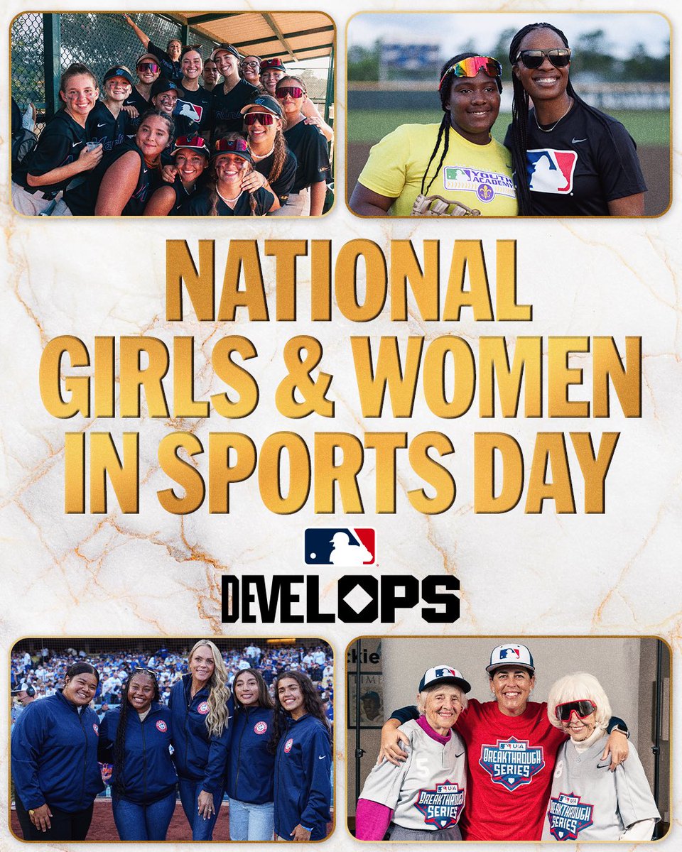 Celebrating our athletes, coaches, and leaders whose passion &amp; determination continue to pave the way ❤️ #NGWSD