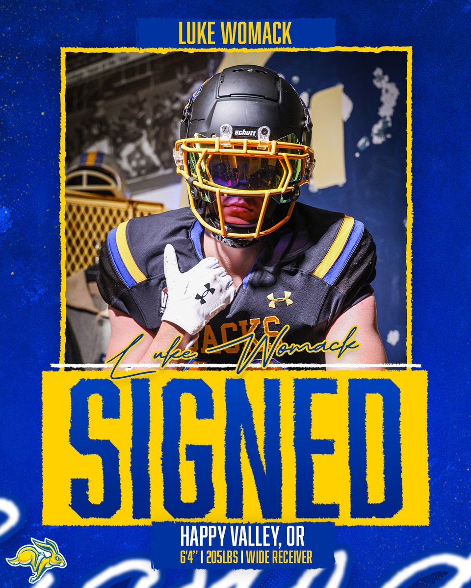 Welcome Home, <a href="/LukeWomack10/">Luke Womack</a> 🟡🔵

#GoJacks🐰🏈
