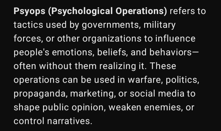 ColetteThomp27's tweet image. Could the forever known and forever scrutinized psyops operation be a tool that the U.S. allowed the Soviet Union to ever slowly move forward?
Why does it feel so comfortable when you think about politics to be sure of the side your political party is on?