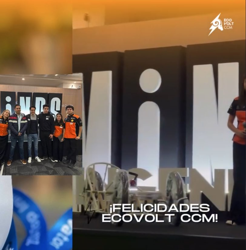 ecovoltccm's tweet photo. ¡Primer lugar en Ingenious Minds Academy! 

Ganamos el bloque de vehicle design y vehicle manufacturing 🏆

Muchas gracias @fordmx por la oportunidad. 

#ford #shell #shellecomarathon #eracing https://t.co/8ZgjPZZcUy
