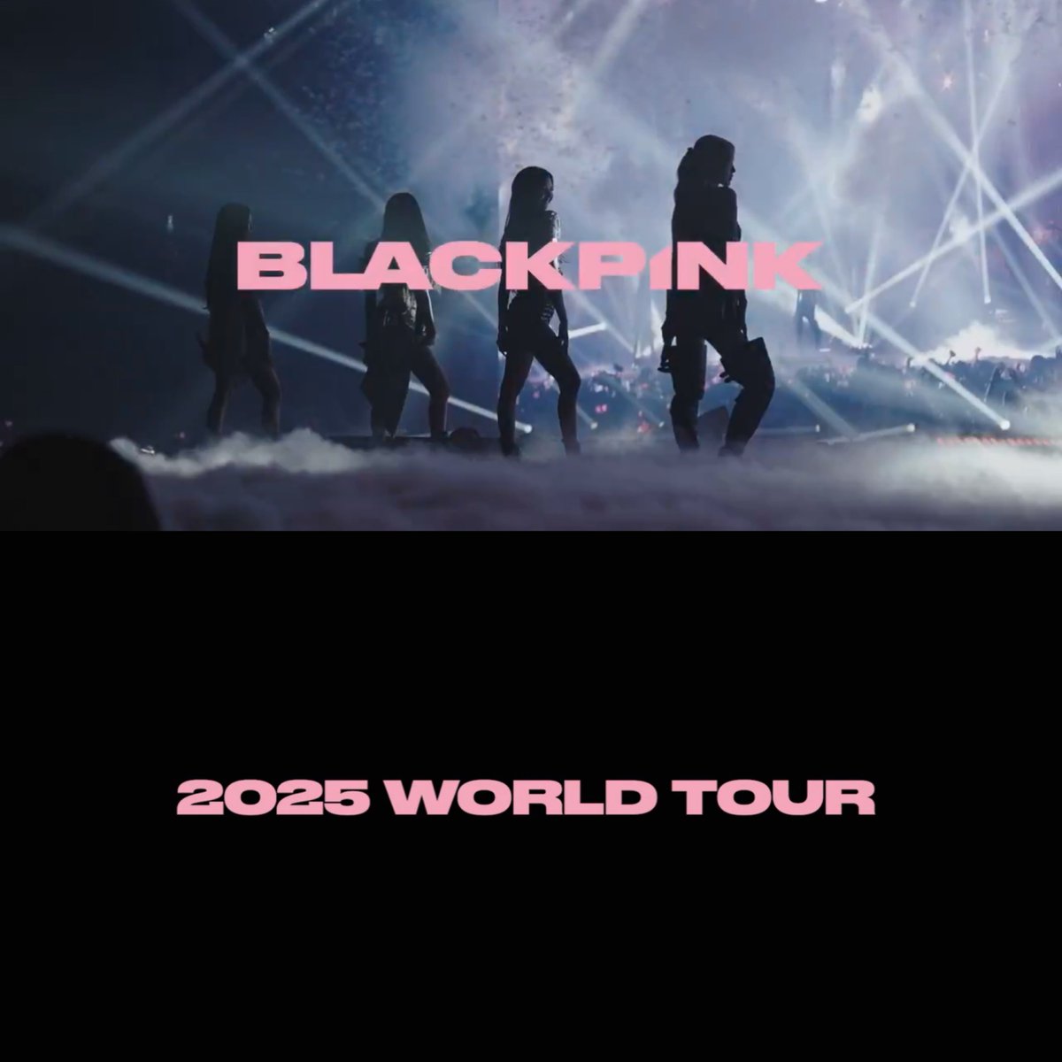 🚨 BLACKPINK officially teases their 2025 World Tour.