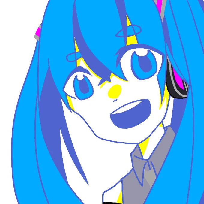 ここで2018のミクと2025のミクを並べて見てみましょう 