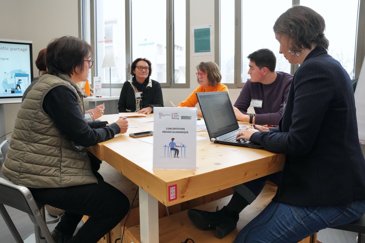 🤝🎯Concertation sur l'#orientation au rectorat : une démarche collaborative associant divers acteurs de <a href="/RA_GrandEst/">Région académique Grand Est</a> pour identifier des leviers d'amélioration dans l'orientation des élèves : accompagnement pédagogique, informations sur les métiers et les formations, gouvernance
