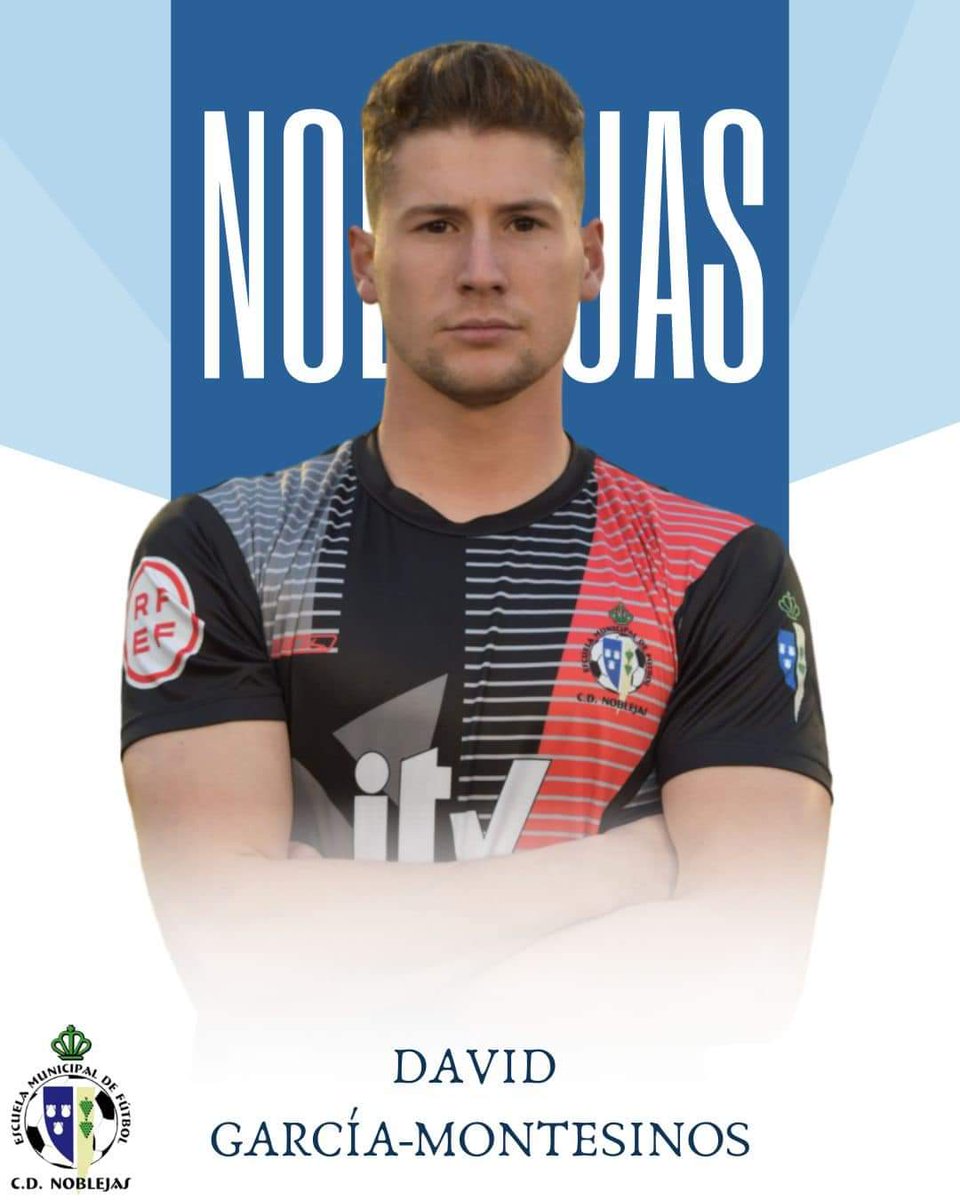 CDNoblejas's tweet photo. OFICIAL: David García Montesinos ortiz se convierte en jugador del @CDNoblejas 

https://t.co/MwbQ8XzmJG https://t.co/OTLd3WDXy8