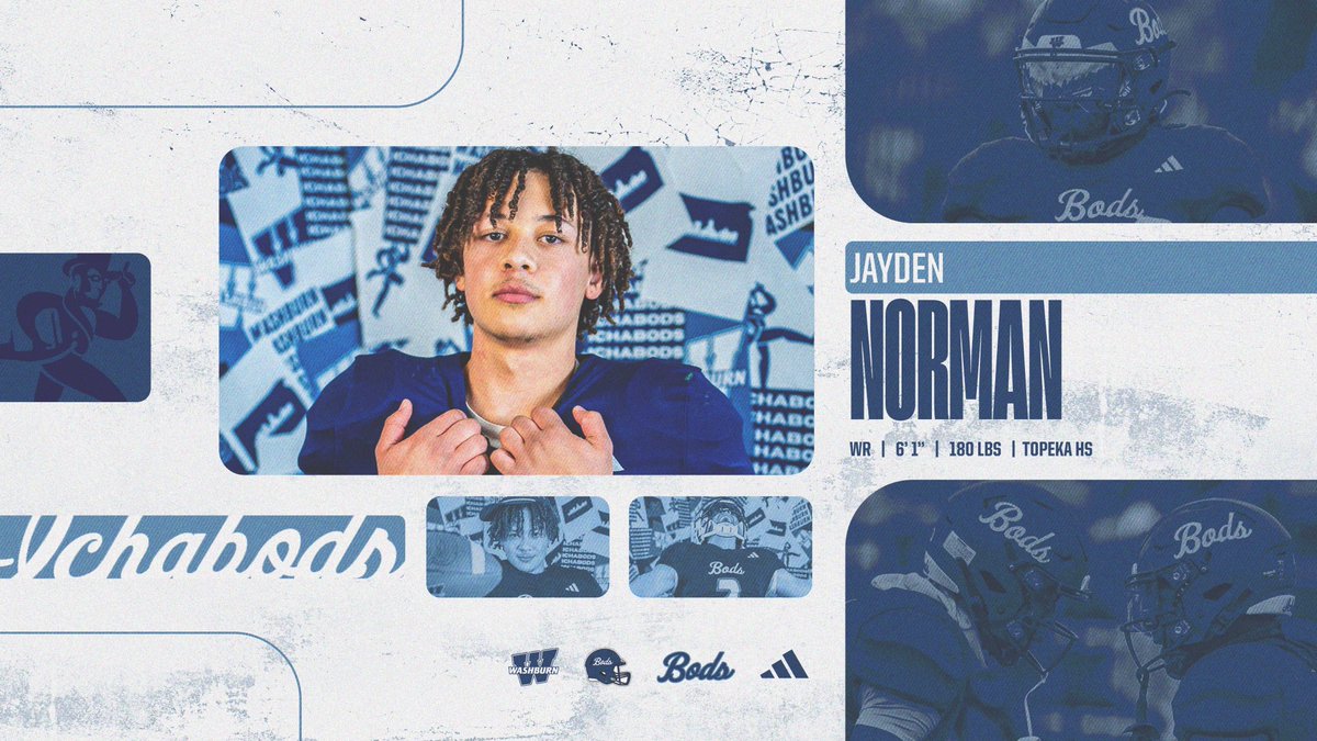 <a href="/wusports/">Washburn Athletics</a> Welcome to the Washburn family Jayden Norman #GoBods