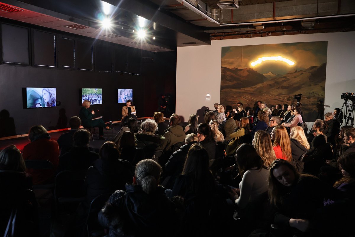 Today we held a public discussion with Dr. Feride Rushiti, nominee for the 2025 Nobel Peace Prize. Dr. Rushiti has dedicated over two decades to supporting victims of torture, with a particular focus on civilian war victims in Kosovo.