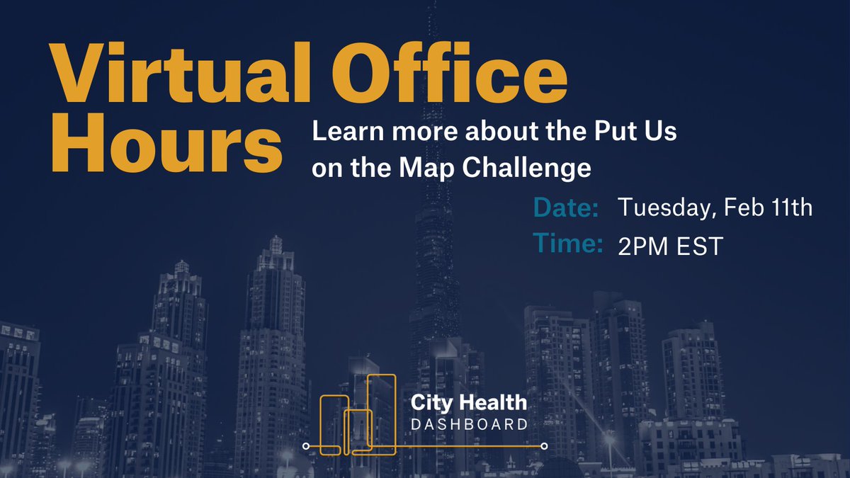 City Health Dashboard tweet media