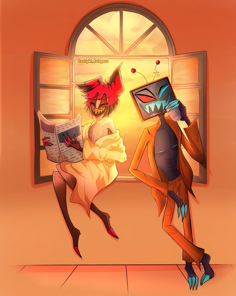 🎶 Let's get out of this town
Drive out of the city
Away from the crowds 🎶
#RadioStatic #Voxal #StaticRadio #HazbinHotel