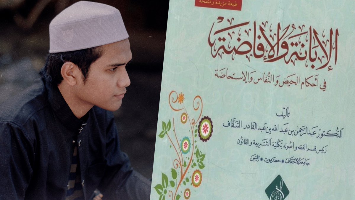 AghaarXx's tweet photo. Belajar ngitung darah haid, nifas, dan istihadah dengan kitab al-Ibanah wa al-Ifadhah.

Episode 1 :
https://t.co/gXUX8p2AHi https://t.co/4VLvRinUdJ